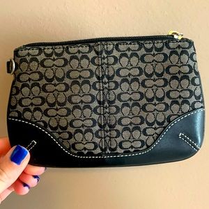 BARLEY USED COACH WALLET